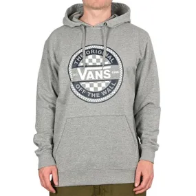 Vans Circled Checker Pullover Hoodie - Grey