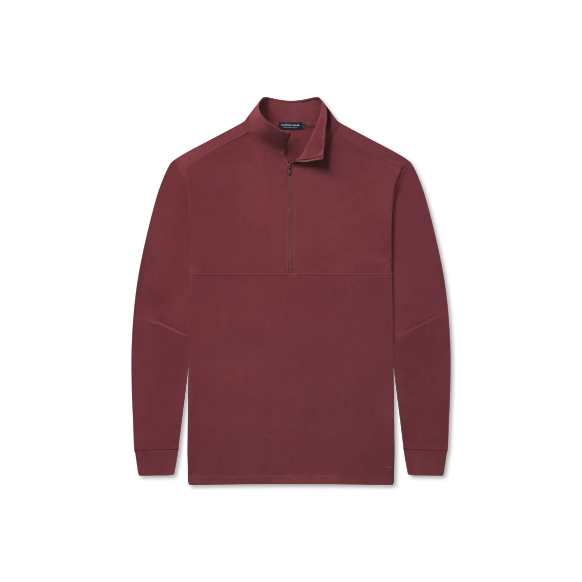 Woods Cross Brushed Pullover - Maroon